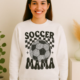 Mama Shirt – Bold Checkered Sports Design