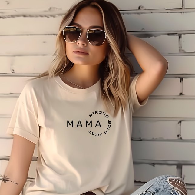 MAMA simple typography Tshirt (Creator Uploaded)