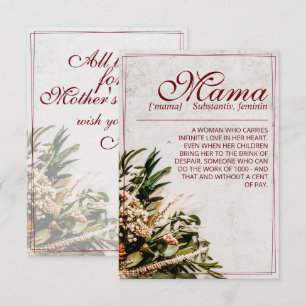Mama - simply irreplaceable - Bouquet