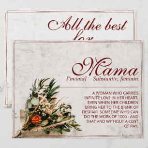 Mama - simply irreplaceable - Bouquet