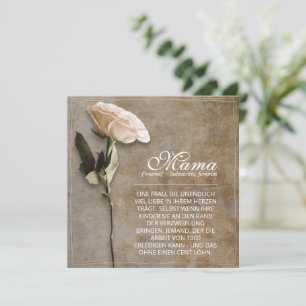 Mama - simply irreplaceable - vintage