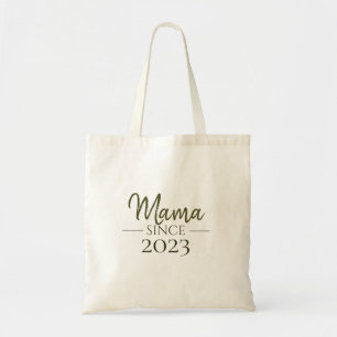 Mama Since Personalised Year Minimal Motherhood Tote Bag