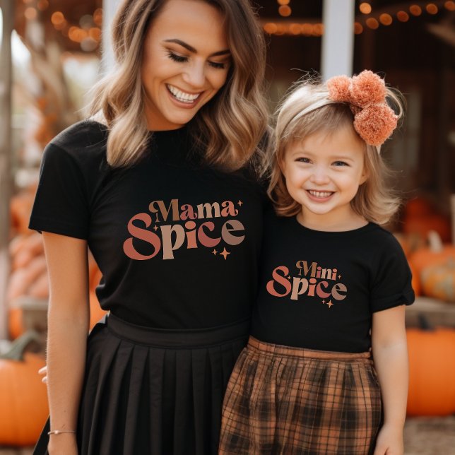 Mama Spice and Mini Spice Matching Mummy & Me T-Shirt (Creator Uploaded)