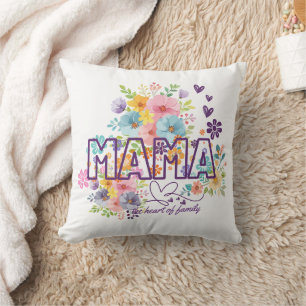 Mama the heart of Family Trendy Design Cushion