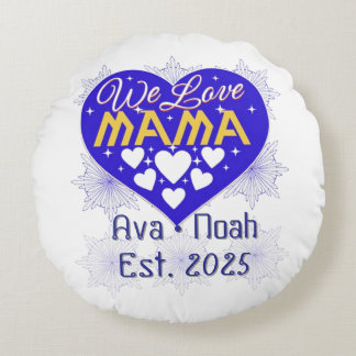 Mama Throw Pillow – Cosy Minimalist Mum Decor