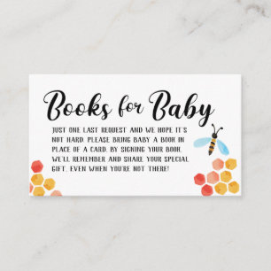 Mama to BEE Books For Baby Enclosure Card