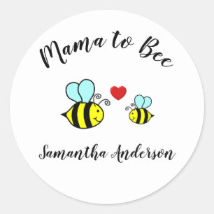 Mama to Bee - Circle Sticker