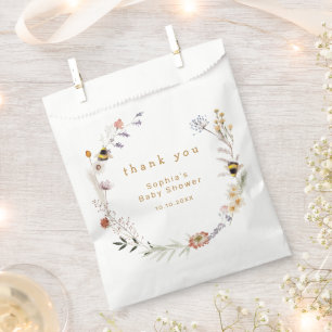 Mama to Bee Wildflower Baby Shower Favour Bags