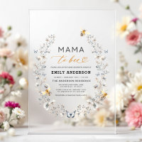 Mama to Bee Wildflower Gender Neutral Baby Shower