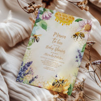 Mama to Bee Wildflower Honeybee Mummy Baby Shower