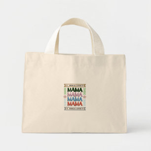 Mama Tote Bag – Colourful Typography Design Celebr