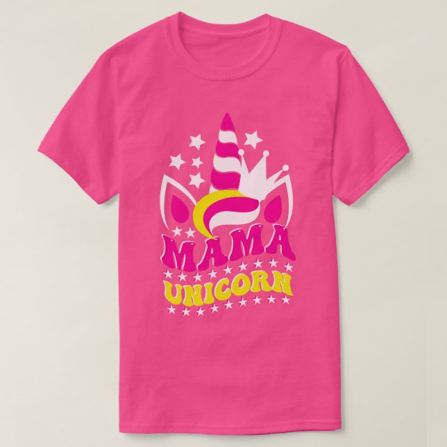 Mama Unicorn T-Shirt (Design Front)