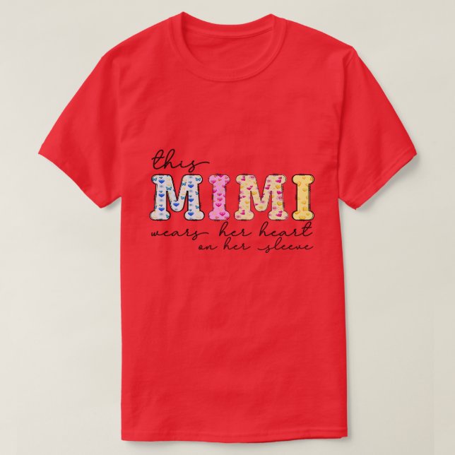 Mama Valentines Day 12 T-Shirt (Design Front)