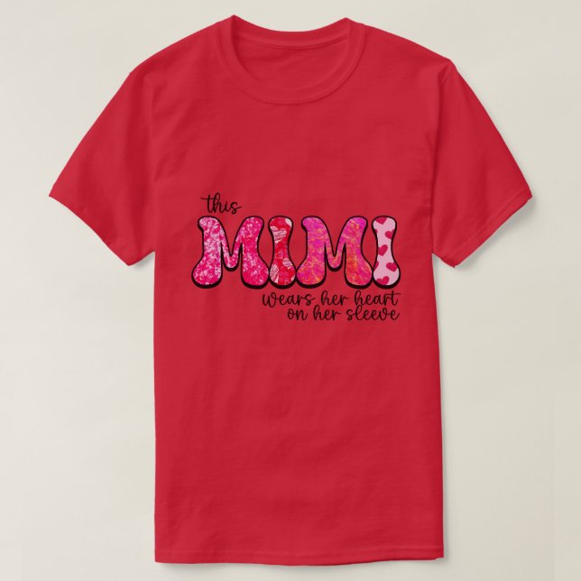 Mama Valentines Day 20 T-Shirt (Design Front)