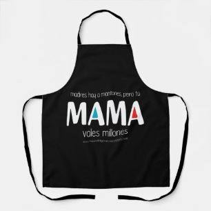 Mama vales millones apron
