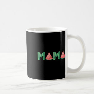 Mama Watermelon Funny Summer Fruit Gift - Great Mo Coffee Mug