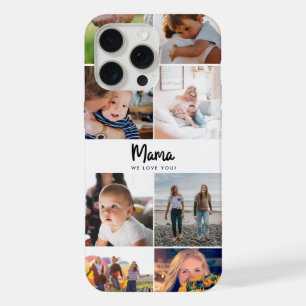 Mama We Love You Quote Instagram Photo iPhone 15 Pro Max Case