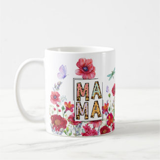 Mama Wildflower Mother's Day Mug