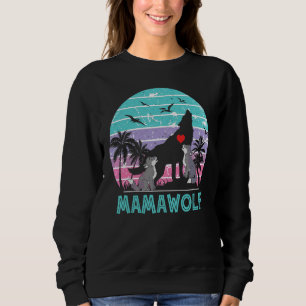 Mama Wolf Mother Of Wolfs  Ideas For Mum Mother's  Sweatshirt