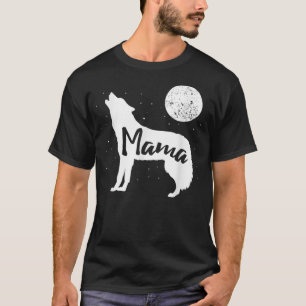 Mama Wolf T-Shirt Family of Wolves