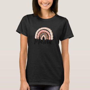 Mama Women Rainbow Mum Graphic 1 T-Shirt