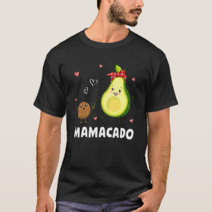 Mamacado Avocado Mama Cute Avocado Seed Mother's T-Shirt