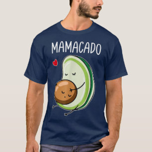 Mamacado Avocado Pyjamas Women Pregnant Mum Pregna T-Shirt