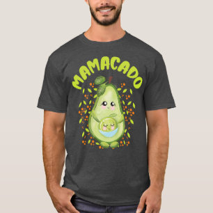 Mamacado baby boy Cute Avocado Pregnant Avocado Gi T-Shirt