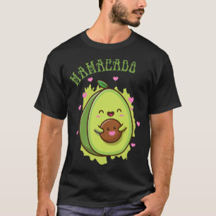 Mamacado Cute Avocado Funny Mum - my Mother Fruit T-Shirt