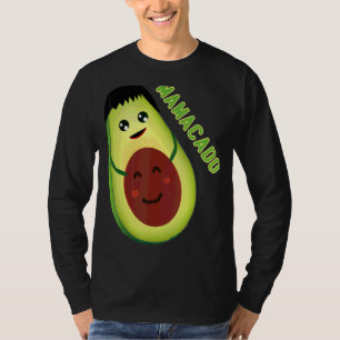Mamacado  Cute Avocado Pregnant Mum 1 T-Shirt