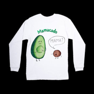 Mamacado Funny Avocado Mum Design – Cute Pun Gift  T-Shirt