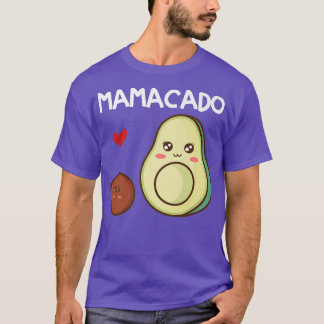 Mamacado Mama Avocado Pregnancy Announcement Avoca T-Shirt