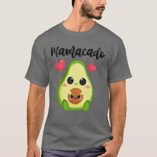 Mamacado Pregnant Avocado Pregnancy Announcement M T-Shirt