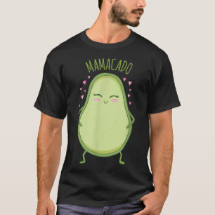 Mamacado Pregnant Wife Mother Avocado Costume  T-Shirt