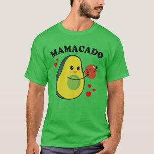 Mamacado Women Avocado Costume Kids Baby Adult Avo T-Shirt