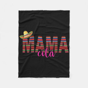 Mamacita Cinco De Mayo 5 De Mayo Mexican Fiesta Fo Fleece Blanket