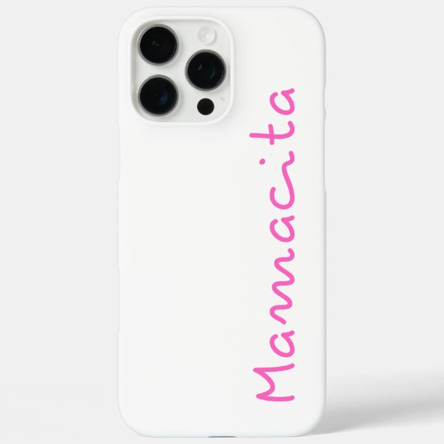 Mamacita iPhone Case (Back)