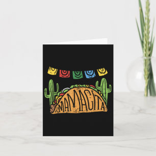 Mamacita Taco Cinco De Mayo Mothers Day Mum Funny Card