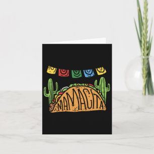 Mamacita Taco Cinco De Mayo Mothers Day Mum Funny Card