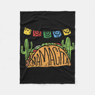 Mamacita Taco Cinco De Mayo Mothers Day Mum Funny  Fleece Blanket