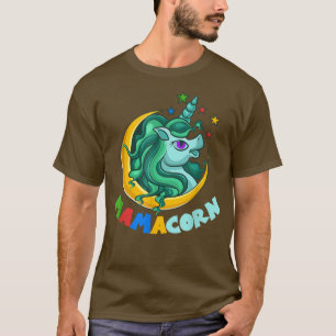 Mamacorn Cute Magical Unicorn Mummy Fantasy Animal T-Shirt
