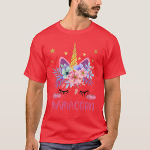 Mamacorn Funny Unicorn Costume Mum Mothers Day T-Shirt