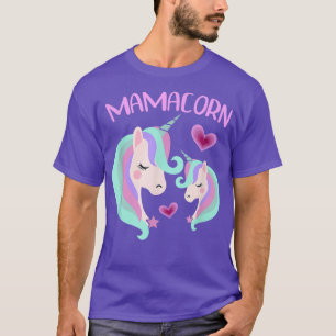 MAMACORN Funny Unicorn Pun Mother's Day Best Mum D T-Shirt