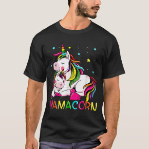 Mamacorn Mother's Day Unicorn Mum Mum Women Gift T-Shirt