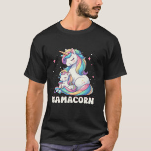 Mamacorn Unicorn Costume Funny Mum Mama Mother s D T-Shirt