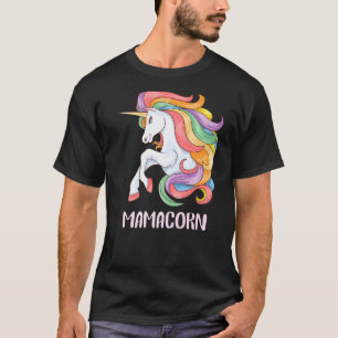 Mamacorn Unicorn Costume Mum Mother's Day 3 T-Shirt