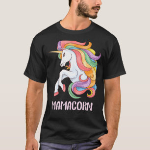 Mamacorn Unicorn Costume Mum Mother's Day 3 T-Shirt