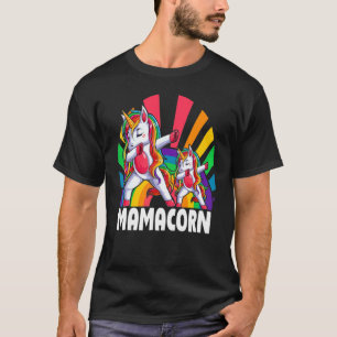 Mamacorn Unicorn Mum Baby Mother's Day For Women T-Shirt