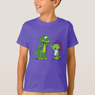 MAMAMACANZ Green Alligator & Chameleon T-Shirt