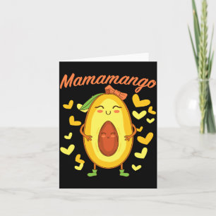 Mamamango Mum Mothers Day Womens Pregnancy Card